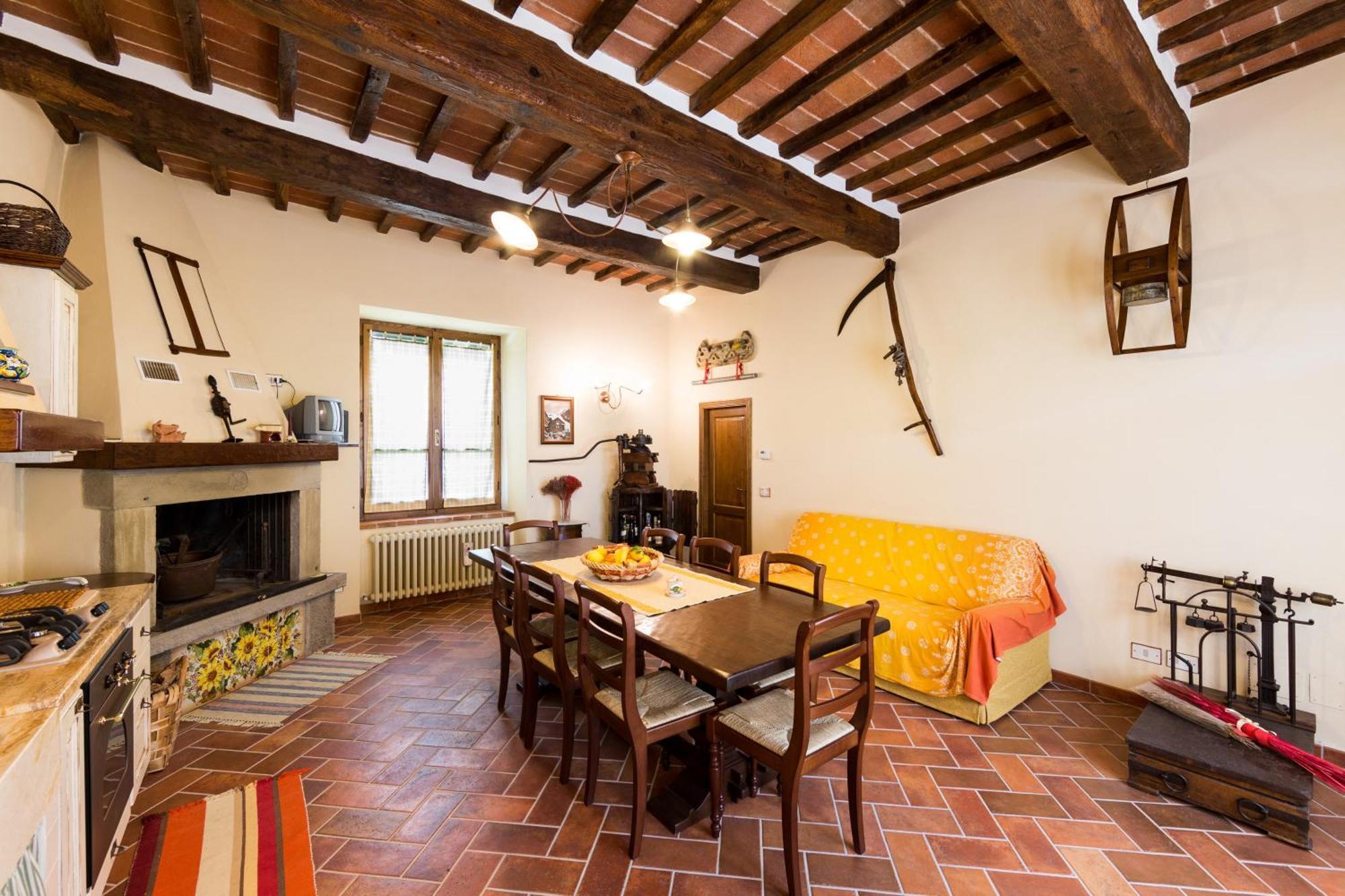 Casale Vacanze Il Granaio كورتونا الغرفة الصورة